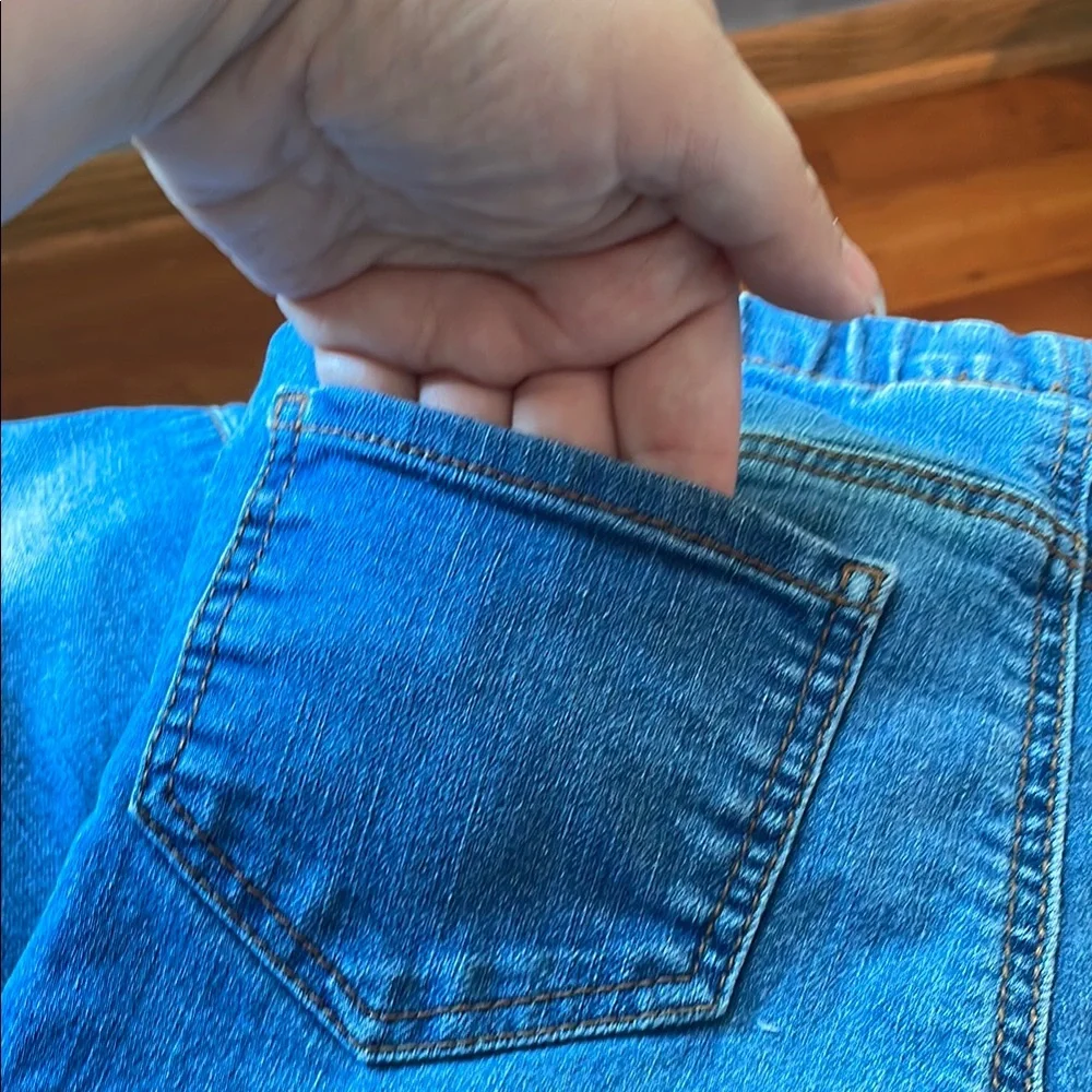 OSHKOSH B’GOSH UEC Girls Size 8 Blue Jean Jeggings Elastic Waist